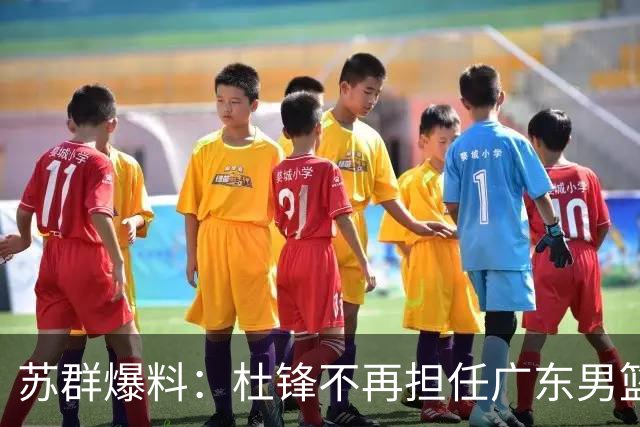 苏群爆料：杜锋不再担任广东男篮主帅，并且说出一个充分的理由